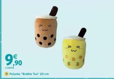 Peluche "Bubble Tea" 20 Cm offre à 9,9€ sur Intermarché Hyper