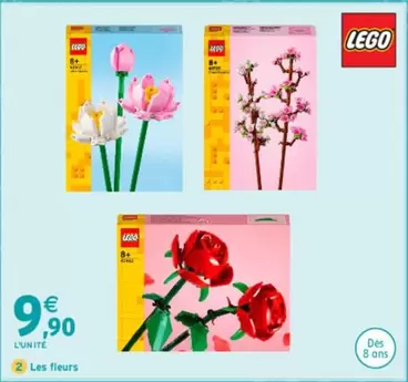 LEGO - Les Fleurs offre à 9,9€ sur Intermarché Hyper