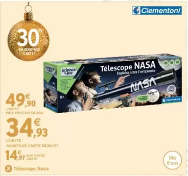 Nasa - Télescope offre à 49,9€ sur Intermarché Hyper