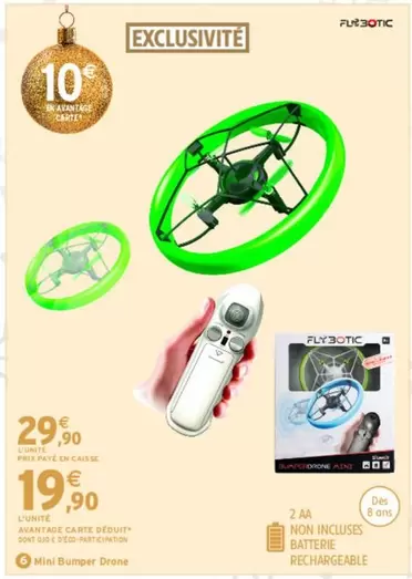 Ruysonc - Mini Blu-porte Drone offre à 29,9€ sur Intermarché Hyper