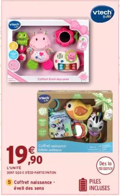 Vtech - Coffret Naissance offre à 19,9€ sur Intermarché Hyper