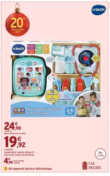 Vtech - Kit Appenté Destructur Électronique offre à 24,9€ sur Intermarché Hyper