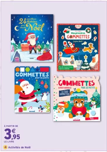 Noel - Activités De Noël offre à 3,95€ sur Intermarché Hyper