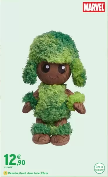 Marvel - Peluche Groot Bons Bale offre à 12,9€ sur Intermarché Express