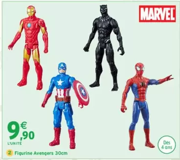 Figurine Avengers 30cm offre à 9,9€ sur Intermarché Express