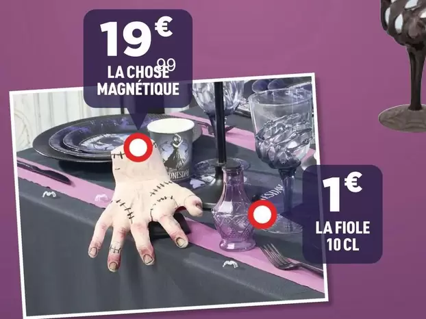 La Fiole offre à 19€ sur Centrakor