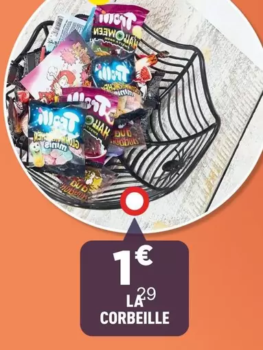 Corbeille offre à 1€ sur Zoé Confetti