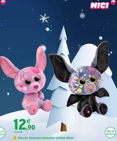 Peluche Glubuchis D'almatien Dotti offre à 12,9€ sur Intermarché