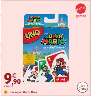 Mattel - Super Mario Bros offre à 9,9€ sur Intermarché