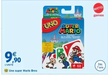 Mattel - Super Mario Bros offre à 9,9€ sur Intermarché