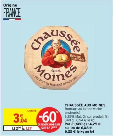 Fini - Chaussée Aux Moines offre à 3,04€ sur Intermarché