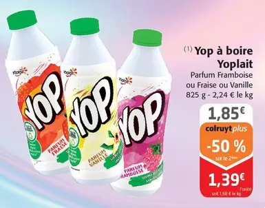 Yoplait - Yop À Boire offre à 1,39€ sur Colruyt