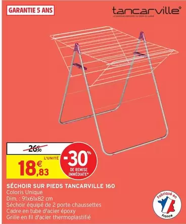 Dim - Séchoir Sur Pieds offre à 18,83€ sur Intermarché Hyper