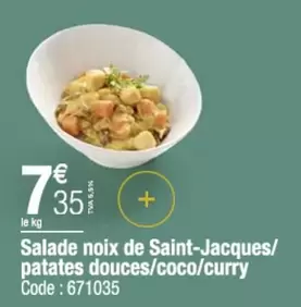 Salade Noix De Saint-jacques offre à 7,35€ sur Promocash