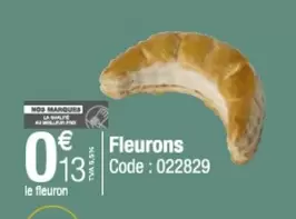 Fleurons offre à 0,13€ sur Promocash