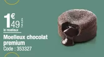 Moelleux Chocolat Premium offre à 1,49€ sur Promocash