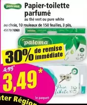 Paloma - Papier-Toilette Parfumé offre à 3,49€ sur Norma