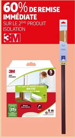 3M - Produit Isolation offre sur Auchan Hypermarché