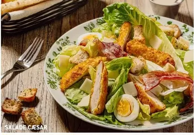 Salade Cæsar offre à 14,9€ sur La Pataterie