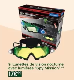 Lexibook - Lunettes De Vision Nocturne Avec Lumières "Spy Mission" offre à 17,99€ sur Monoprix