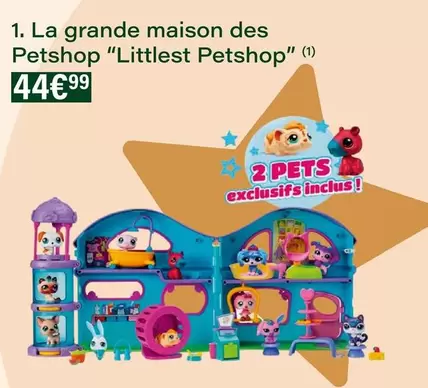 Littlest Pet Shop - La Grande Maison Des Petshop offre à 44,99€ sur Monoprix