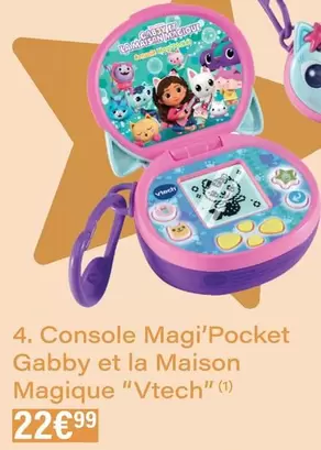 Vtech - Console Magi'Pocket Gabby Et La Maison Magique offre à 22,99€ sur Monoprix