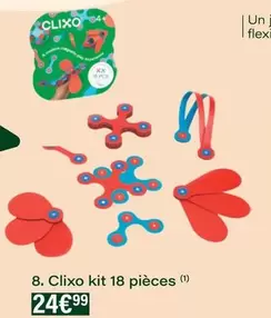 Clixo Kit 18 Pièces offre à 24,99€ sur Monoprix