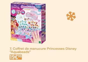 Aquabeads - Coffret De Manucure Princesses Disney offre à 19,99€ sur Monoprix