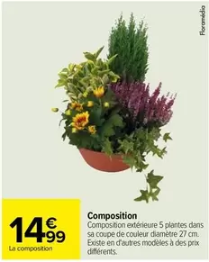 Composition offre à 14,99€ sur Carrefour City