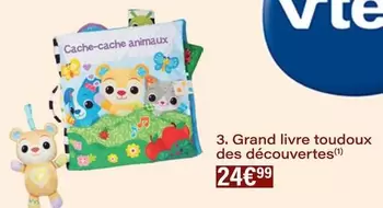 Grand Livre Toudoux Des Découvertes offre à 24,99€ sur Monop'