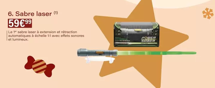 Sabre Laser offre à 59,99€ sur Monop'