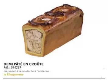 Demi Pâté En Croûte offre sur Metro