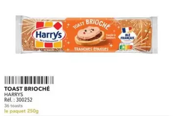 Harry's - Toast Brioché offre sur Metro