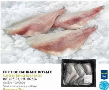 Metro Chef - Filet De Daurade Royale  offre sur Metro