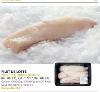 Filet De Lotte offre sur Metro