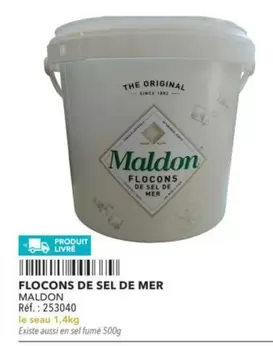 Maldon - Flocons De Sel De Mer offre sur Metro