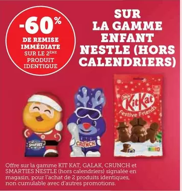 Nestlé - Sur La Gamme Enfant offre sur Hyper U