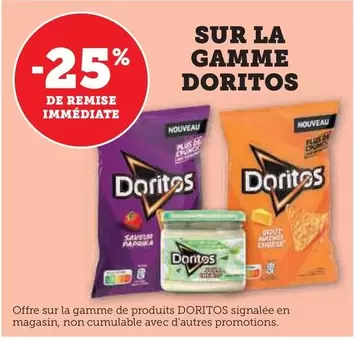 Doritos - Sur La Gamme offre sur Super U