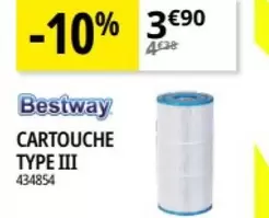 Bestway - Cartouche Type III offre à 3,9€ sur Irrijardin