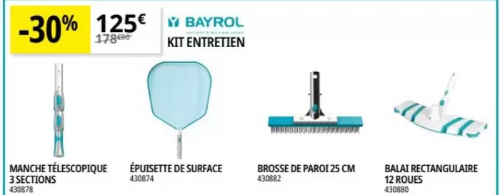 Bayrol - Kit Entretien offre à 125€ sur Irrijardin