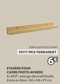 Étagère Pour Cadre Photo Avnede offre à 6€ sur JYSK