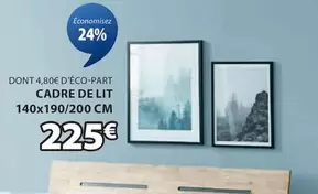 Cadre De Lit 140x190/200 Cm offre à 225€ sur JYSK