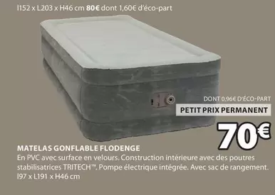 Matelas Gonflable Flodenge offre à 70€ sur JYSK