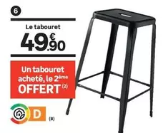 Le Tabouret offre à 49,9€ sur Leroy Merlin