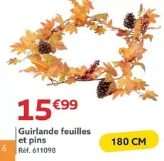 Guirlande Feuilles Et Pins