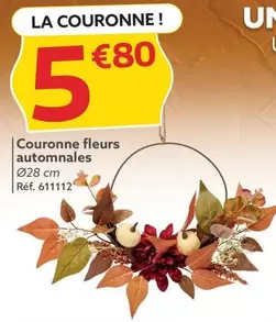 Couronne Fleurs Automalles