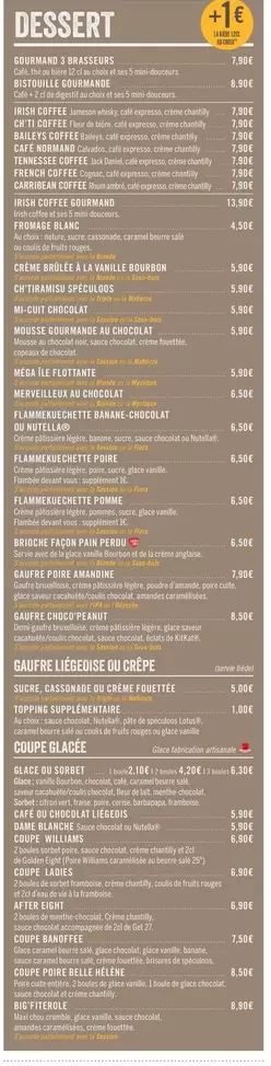 Gourmand 3 Brasseurs offre à 7,9€ sur Les 3 brasseurs