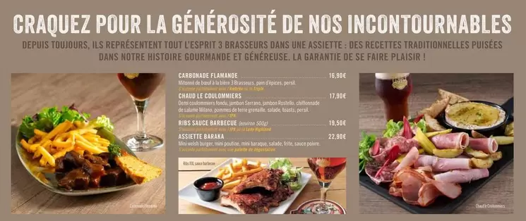 Carbonade Flamante offre à 16,9€ sur Les 3 brasseurs