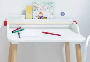 Bureau Blanc Maternelle offre à 49,99€ sur Oxybul