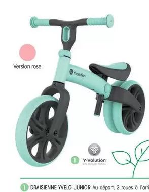 Y-Volution - Draisienne Yvelo Junior offre à 74,99€ sur Oxybul